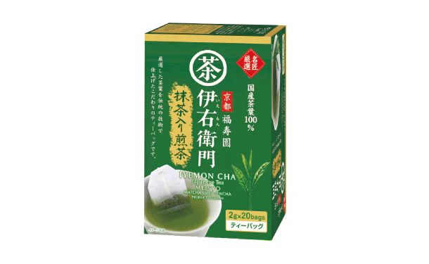 伊右衛門「名匠厳選 抹茶入り煎茶 ティーバッグ」20袋 - Image 2