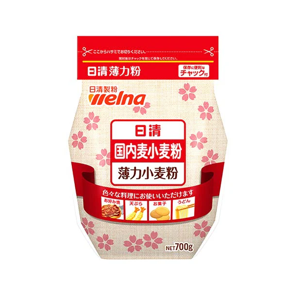 日清製粉ウェルナ「国内麦小麦粉」700g - Image 2