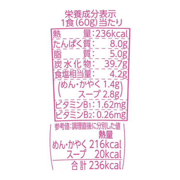 明星「青春という名のラーメン 胸さわぎでかミート しょうゆ味」60g - Image 5