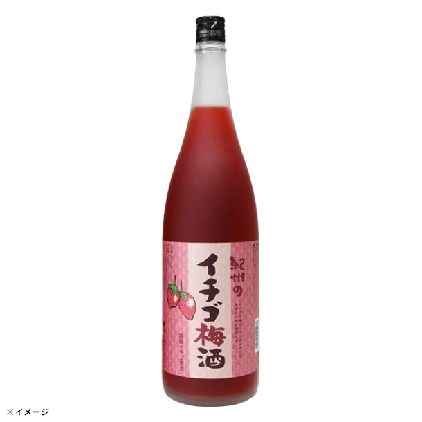 「紀州のイチゴ梅酒」1800ml×6本 - Image 2
