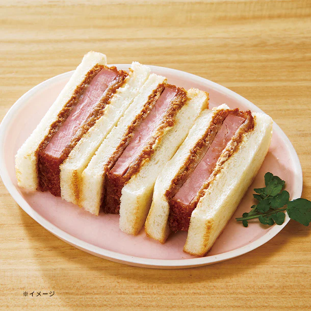 「厚切りハムカツサンド」3切