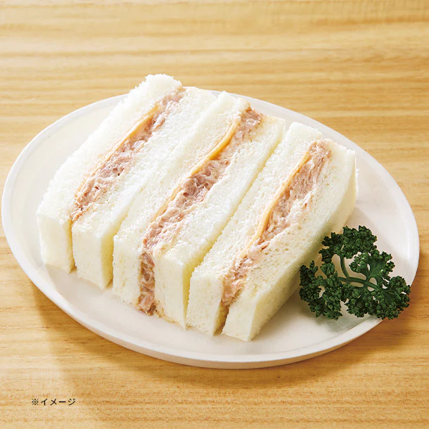 「ツナオニオンチーズサンド」3切