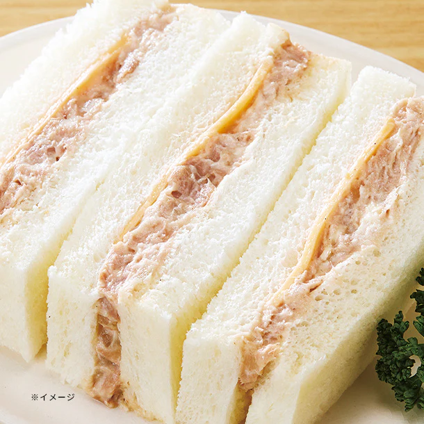 「ツナオニオンチーズサンド」3切 - Image 2