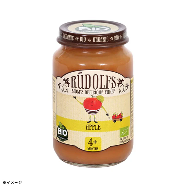 Rudolf「有機アップルピューレ」190g - Image 2