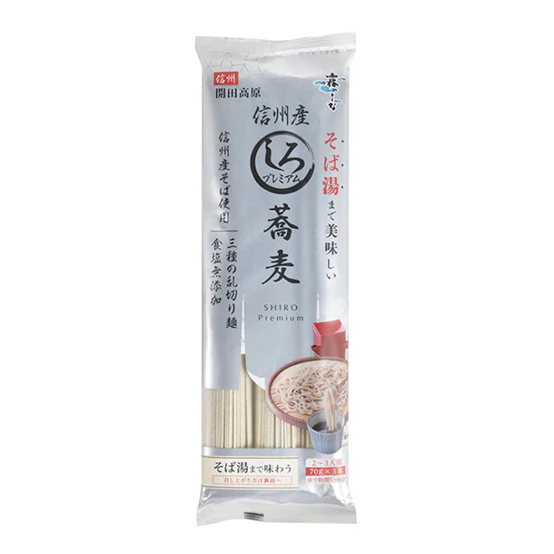 はくばく「信州産そば湯までおいしい蕎麦 しろ」 - Image 2
