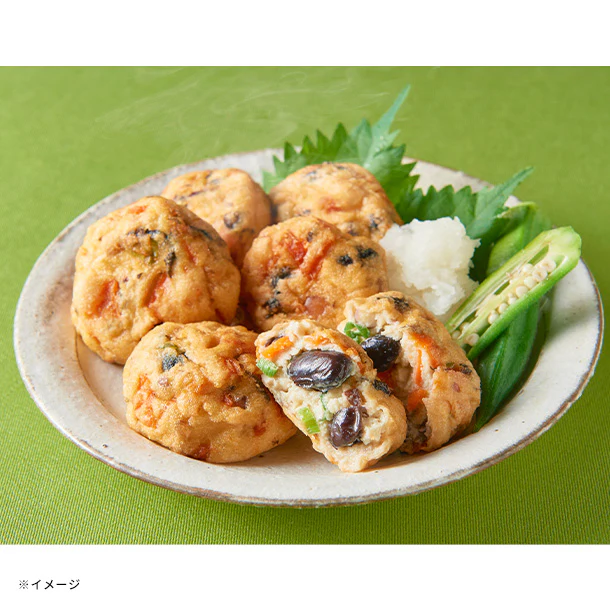 フジフレッシュフーズ「丹波篠山黒豆ひろうす」210g - Image 5