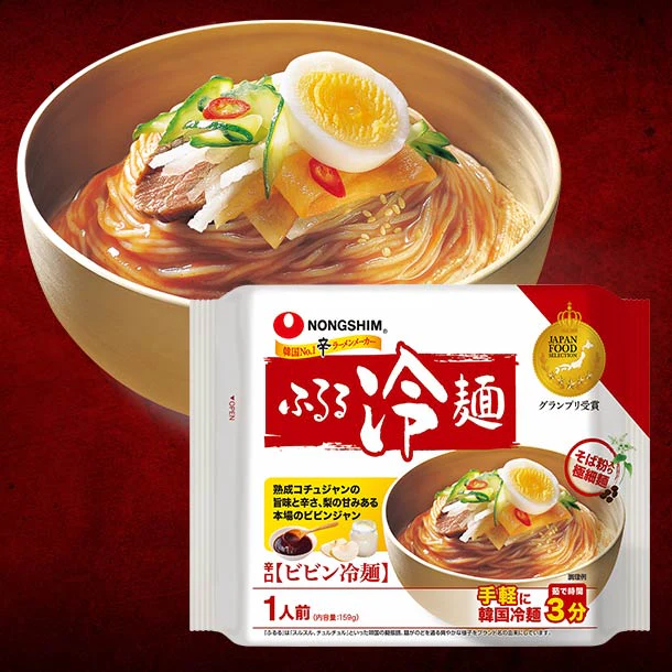 農心ジャパン「ふるる冷麺ビビン麺」159g