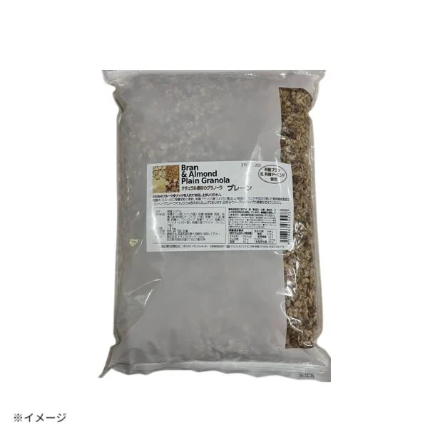 「ナチュラル素材のグラノーラ（プレーン）」1.8kg - Image 2