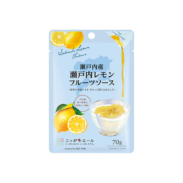 全農「瀬戸内産瀬戸内レモン フルーツソース」70g - Image 2