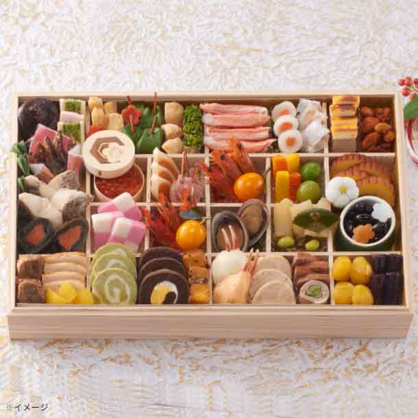 2025おせち「日本料理てら岡 特大一段重」 - Image 2