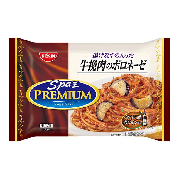 日清食品冷凍「冷凍 日清スパ王プレミアム 牛挽肉のボロネーゼ」310g - Image 2