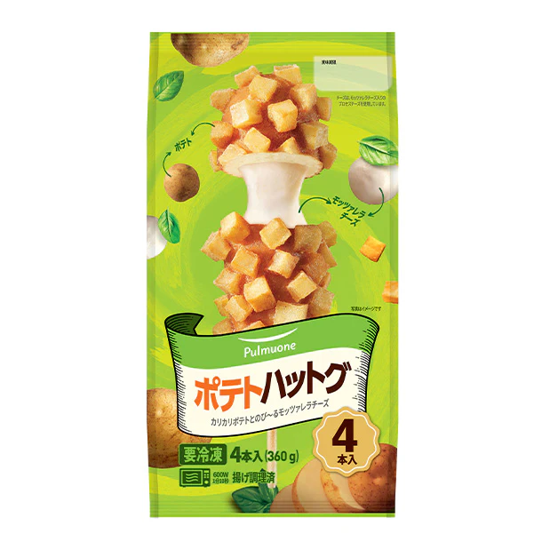 Pulmuone「ポテトハットグ（4本入）」 - Image 2