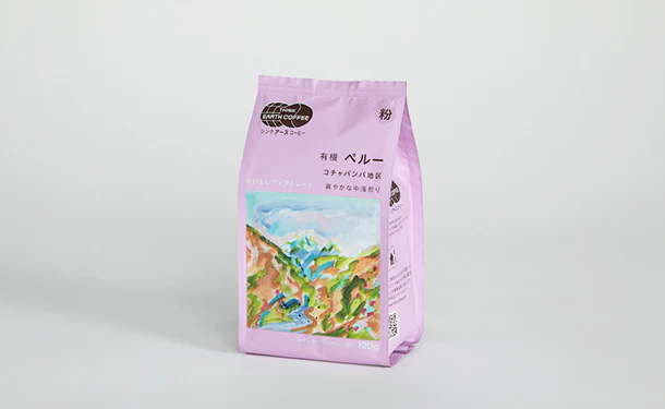 THINK EARTH COFFEE「有機ペルー 粉」120g - Image 2