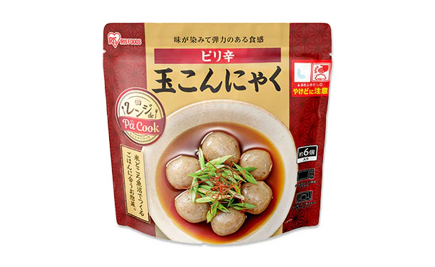 アイリスフーズ「レンジアップピリ辛玉こんにゃく」150g - Image 2