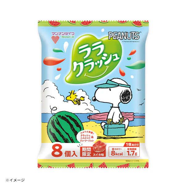 マンナンライフ「ララクラッシュ スイカ味」192g - Image 2