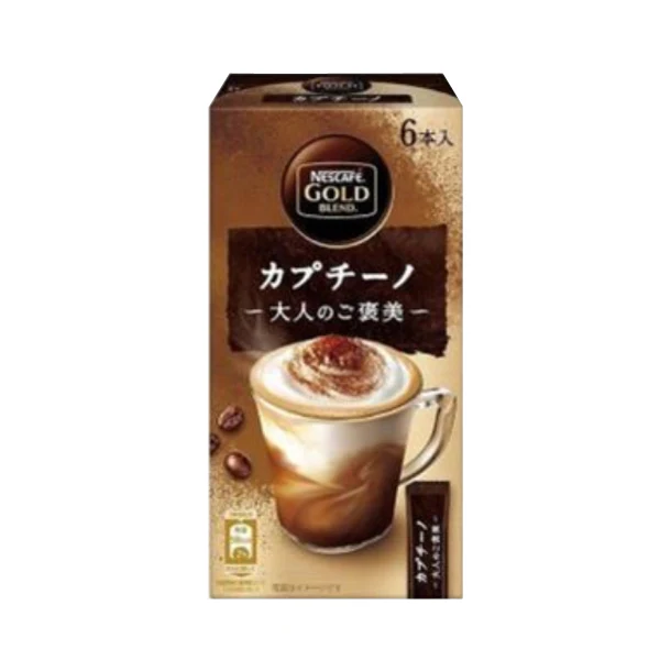 ネスカフェ「ゴールドブレンド 大人のご褒美 カプチーノ」6本入 - Image 2