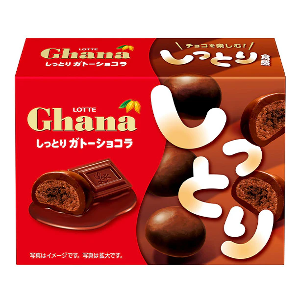 LOTTE「ガーナ しっとりガトーショコラ」42g - Image 2