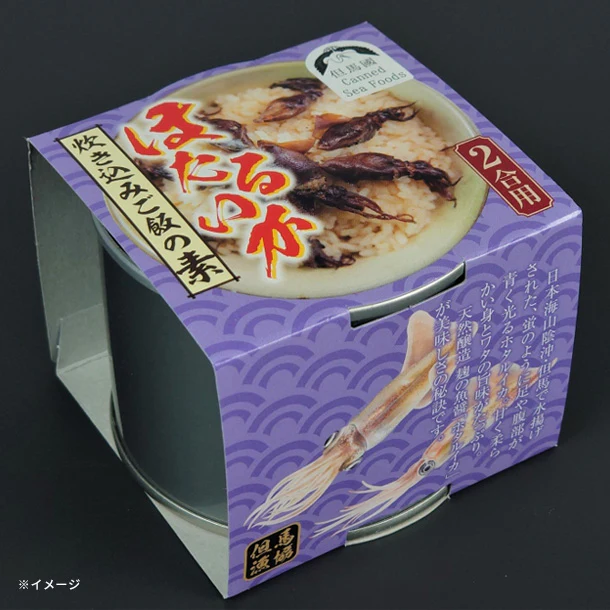 「ほたるいか 炊き込みご飯の素（2合用）」200g - Image 2