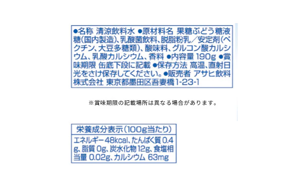 「すこやかカルピス＆ウェルチギフト（CWM3）」24本入 - Image 3