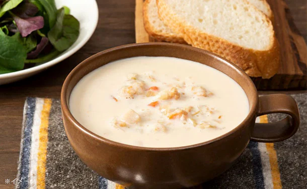「まごころを食卓に膳 貝柱のクラムチャウダー」160g - Image 2