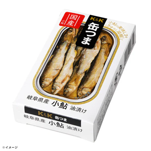 缶つま「岐阜県産 小鮎油漬け」55g - Image 3