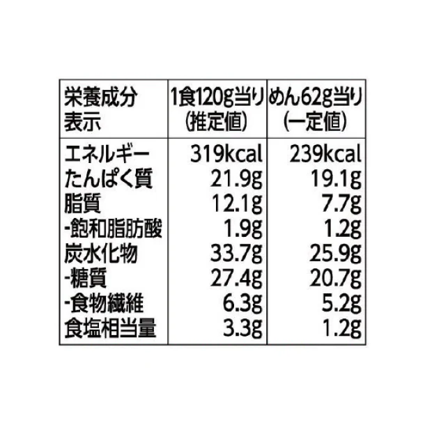 キッコーマン「大豆麺 汁なし担々麺風」120g - Image 4