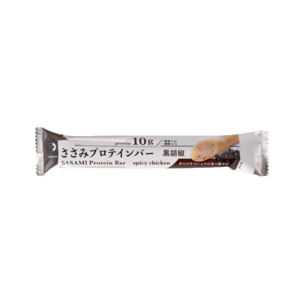 PROFIT「ささみプロテインバー 黒胡椒」60g - Image 2