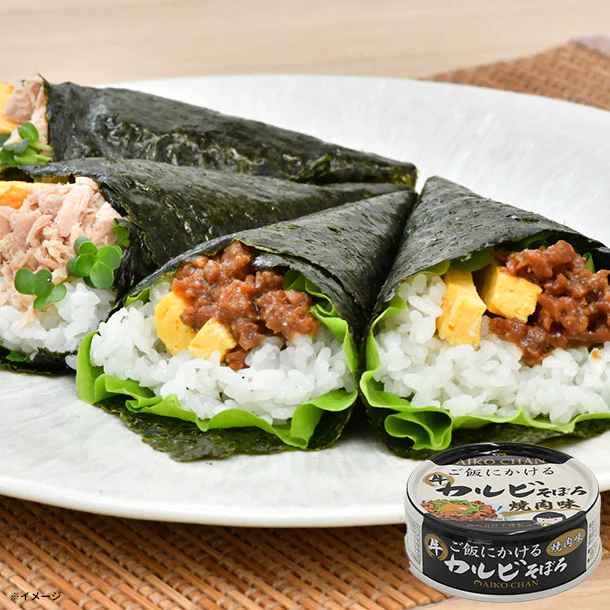 あいこちゃん「ご飯にかける 牛カルビそぼろ 焼肉味」60g - Image 3