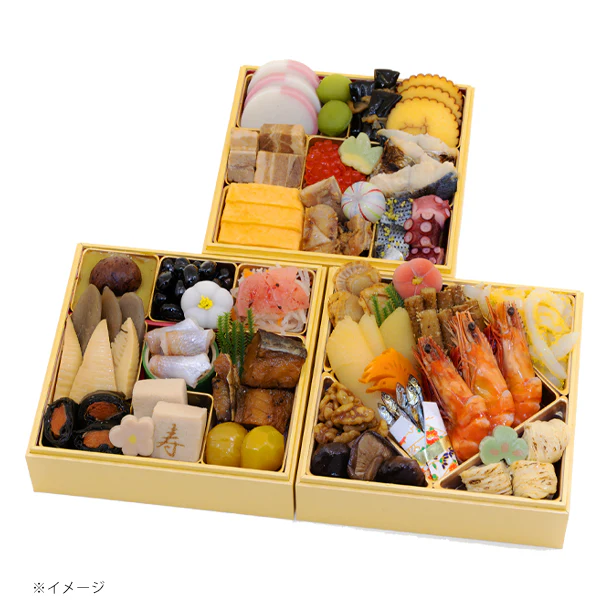 2025おせち「おせち六寸三段重 39品」 - Image 2