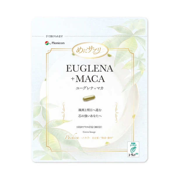 メニコン「めにサプリ ユーグレナ＋マカ」90カプセル - Image 2