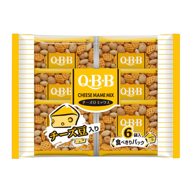 QBB「チーズ豆ミックス 6袋入」120g - Image 2