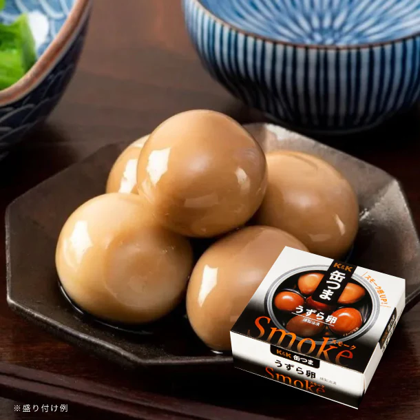 缶つま「 Smoke うずら卵」25g