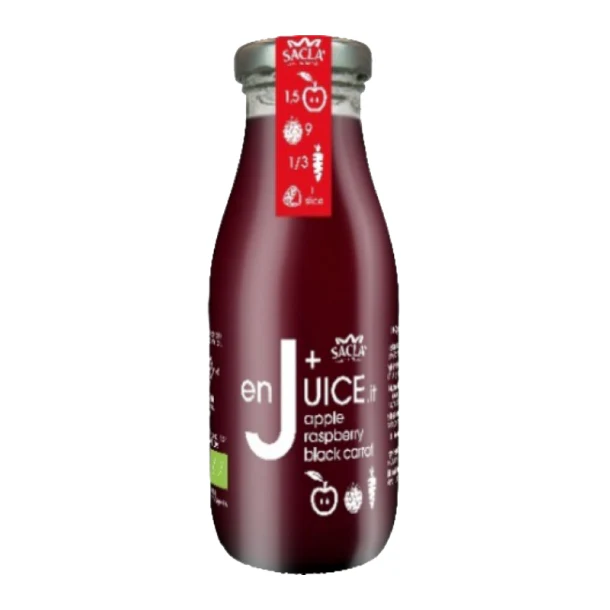 サクライタリア「オーガニックジュース アップルラズベリーブラックキャロット」250ml - Image 2