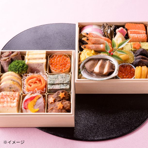 2025おせち「美食良菜 和洋二段重」 - Image 2