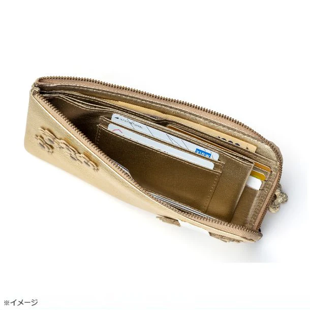 「スリムレザー財布 ホワイトモーブ」 - Image 5