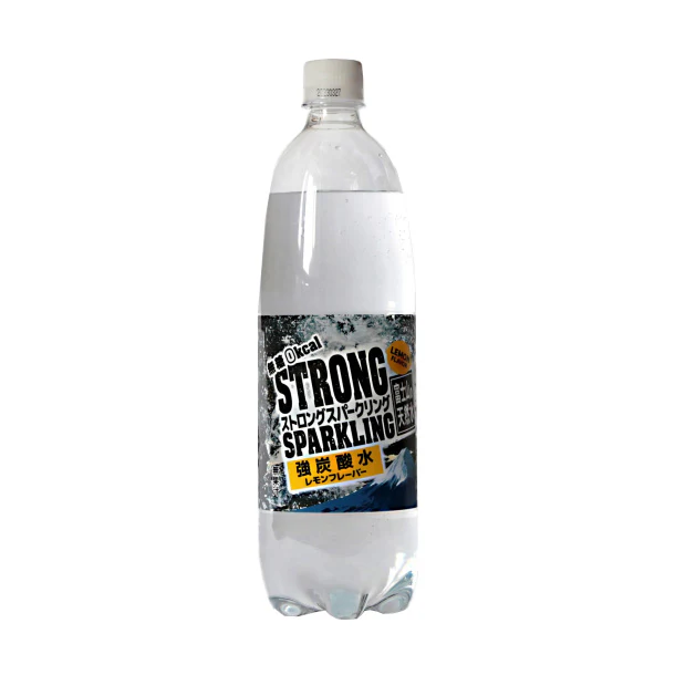 「富士山の天然水強炭酸水 レモン」1L - Image 2