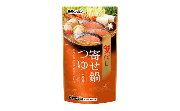 モランボン「蟹だし寄せ鍋つゆ みそ味」750g - Image 2