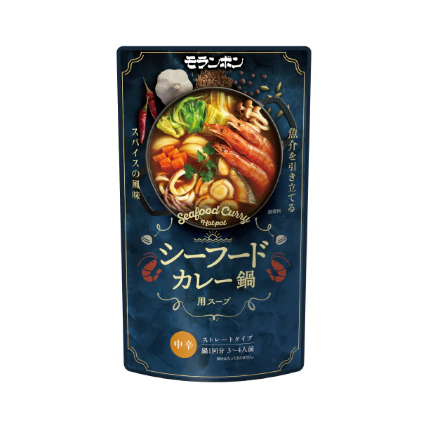 モランボン「シーフードカレー鍋用スープ」750g - Image 2