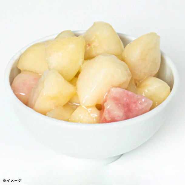「冷凍白桃 ブロック」300g - Image 3