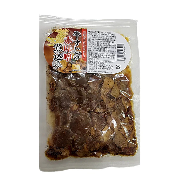 内野家「名古屋めし！牛すじの赤味噌煮込み」150g - Image 2