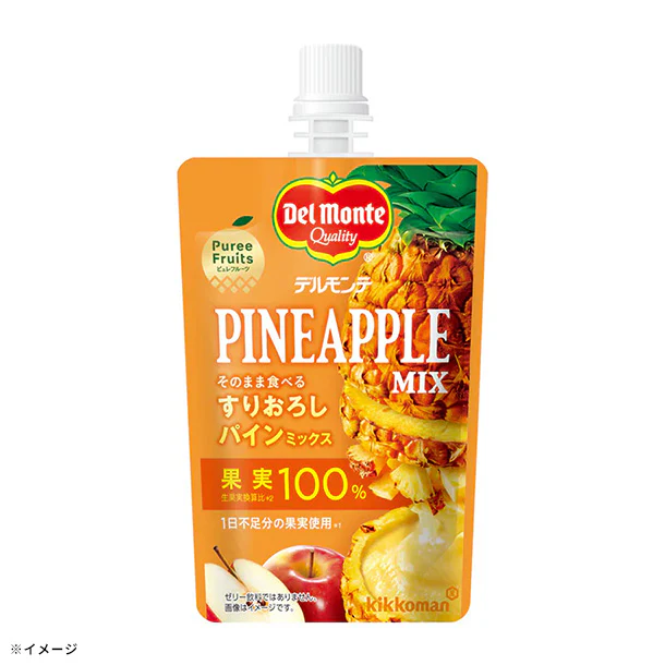デルモンテ「ピュレフルーツ すりおろしパインミックス」110g - Image 2