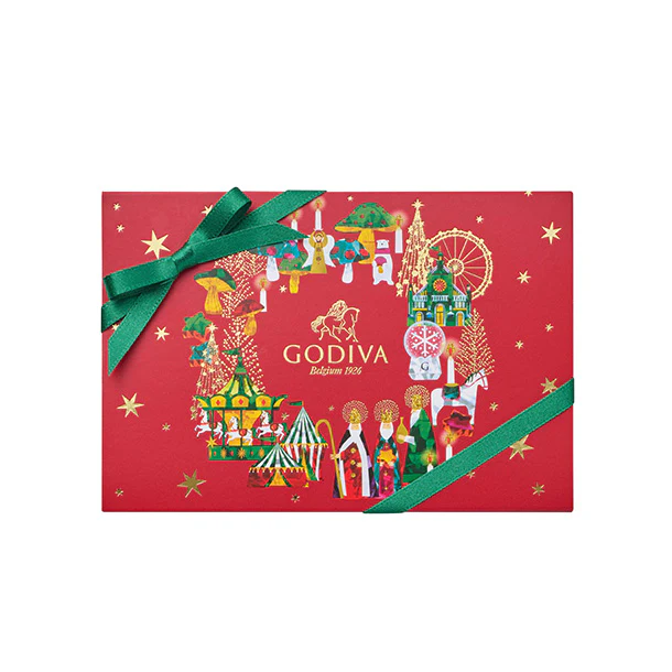 GODIVA「ウィンターワンダーズ カレアソートメント（6枚入）」 - Image 2