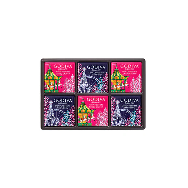 GODIVA「ウィンターワンダーズ カレアソートメント（6枚入）」 - Image 6