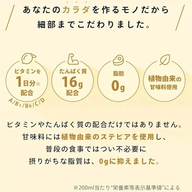 ULTORA「プロテインシェイク 黒ゴマきなこ風味」200ml - Image 3