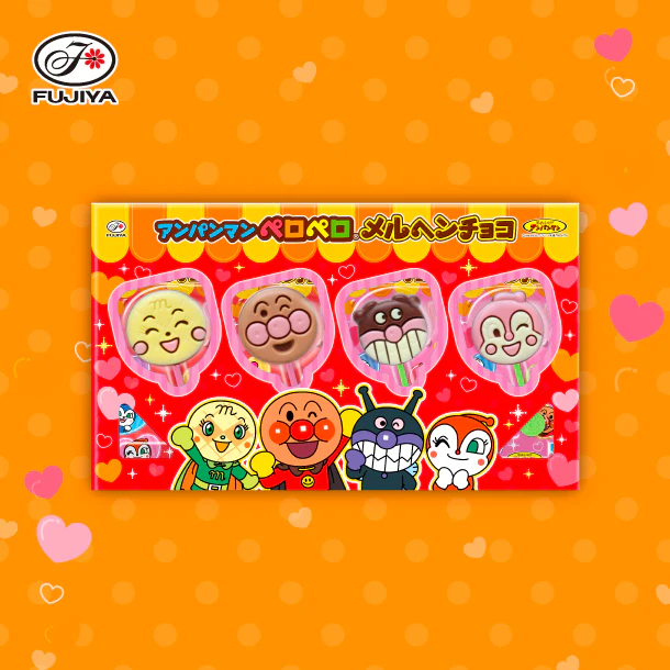 不二家「アンパンマンペロペロメルヘンチョコ」
