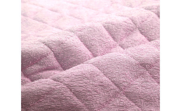 「パッド一体型ボックスシーツ ダブル用（ピンク）」 - Image 3