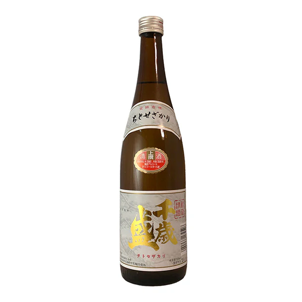 千歳盛酒造「厳選日本酒2種セット（地底の神秘・千歳盛り」720ml - Image 2