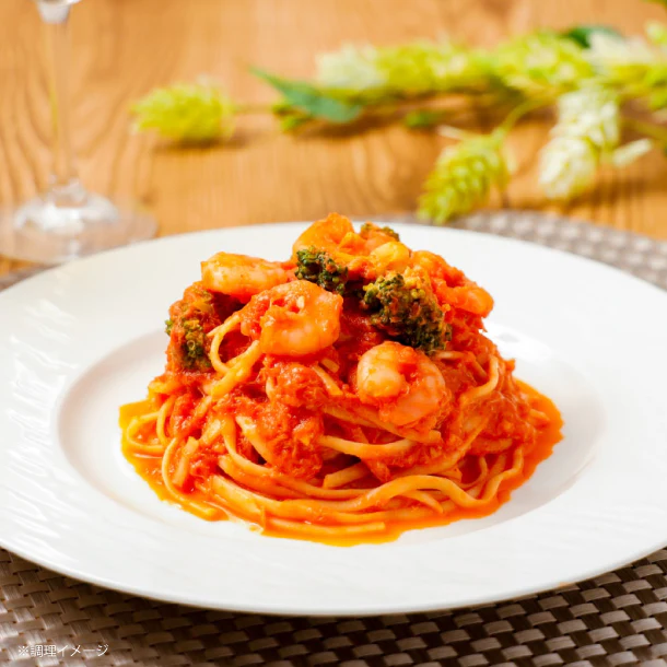 俺のイタリアン「渡り蟹と海老のトマトクリームソースパスタ」450g - Image 2