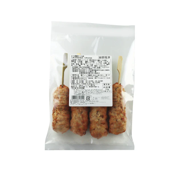 「みつせ鶏 焼きつくね串」4本入 - Image 3