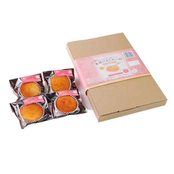 「米粉のまどれーぬりんご味」4個入 - Image 2
